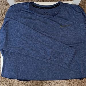 Nike Dri Fit long sleeve shirt.